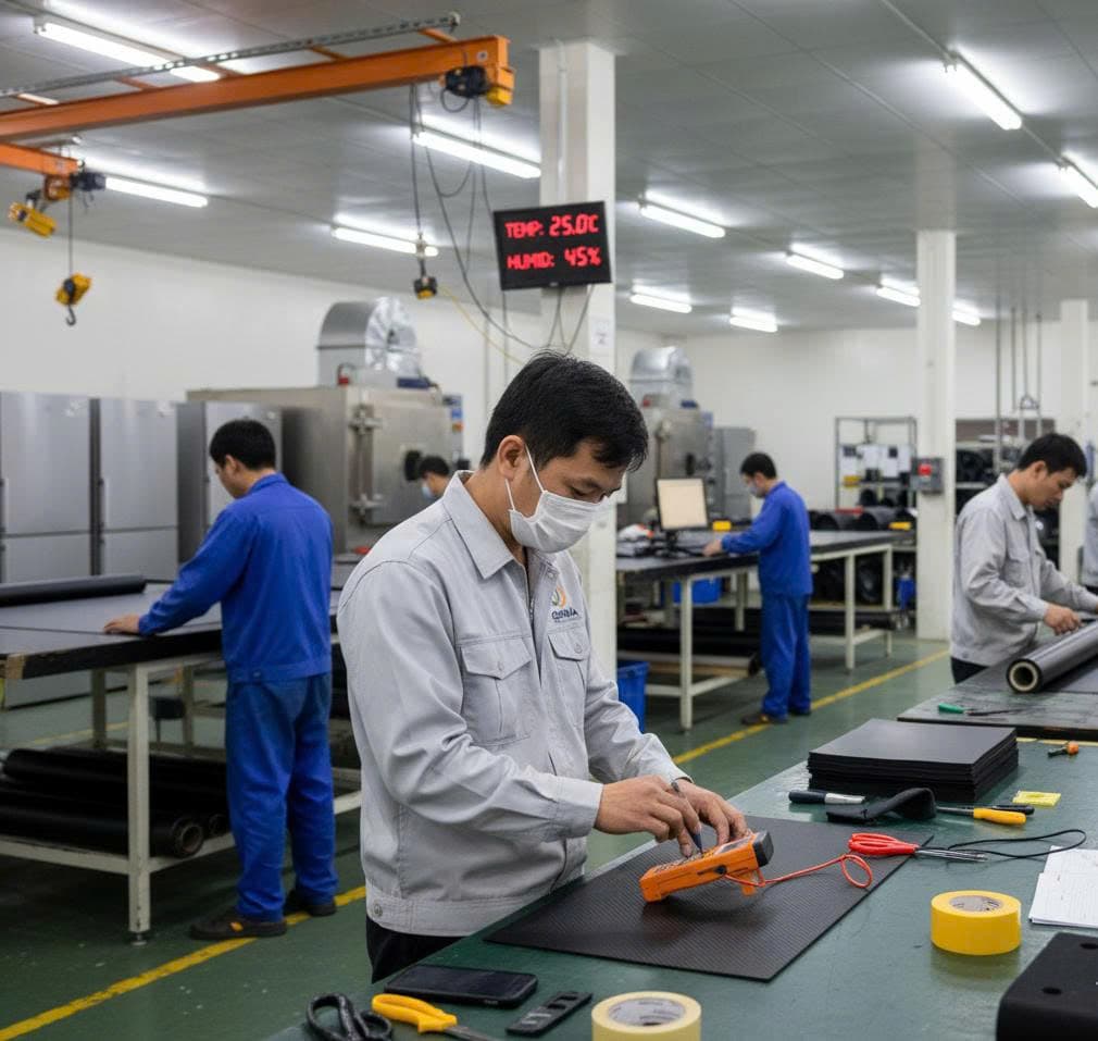 Sản xuất sợi carbon